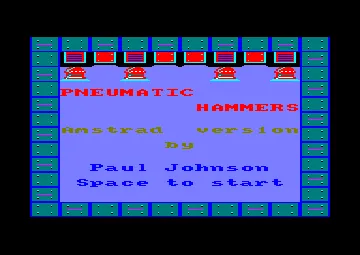Pneumatic Hammers (UK) (1987) screen shot title